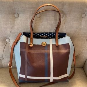 Tory Burch large Classico patterned tote bag